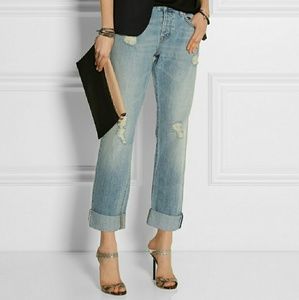 JBrand Sonny Cropped Oversize Boyfriend (Sz 24-27)