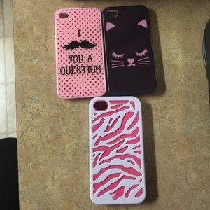 3 piece iPhone 4s cases.