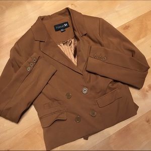 Chestnut blazer