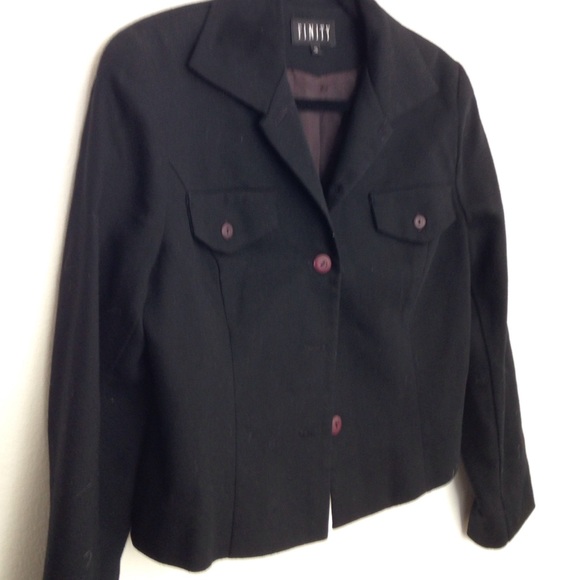 Short suit jacket wool size 12