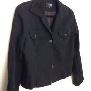 Short suit jacket wool size 12