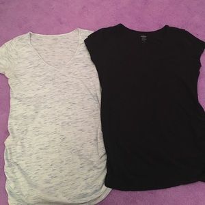 Two Old navy maternity t shirts