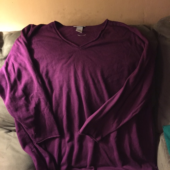 Catherine's brand new sweater. 18/20