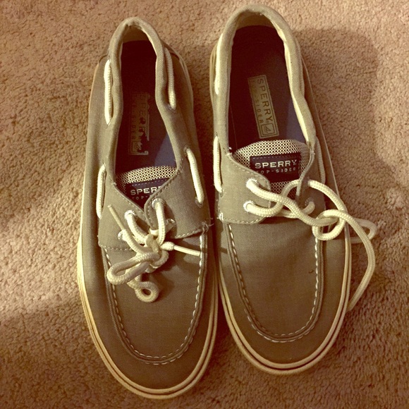 Men's Sperry gray size 8