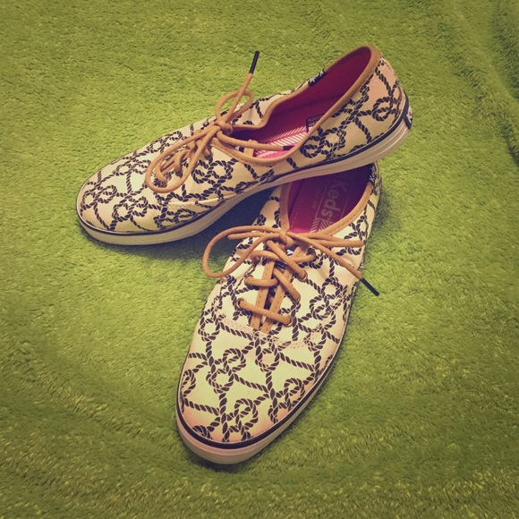 Patterned Keds