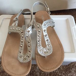 Silver Sandals