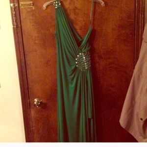 Green dress