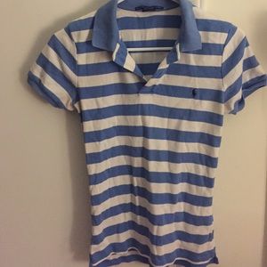 Striped polo