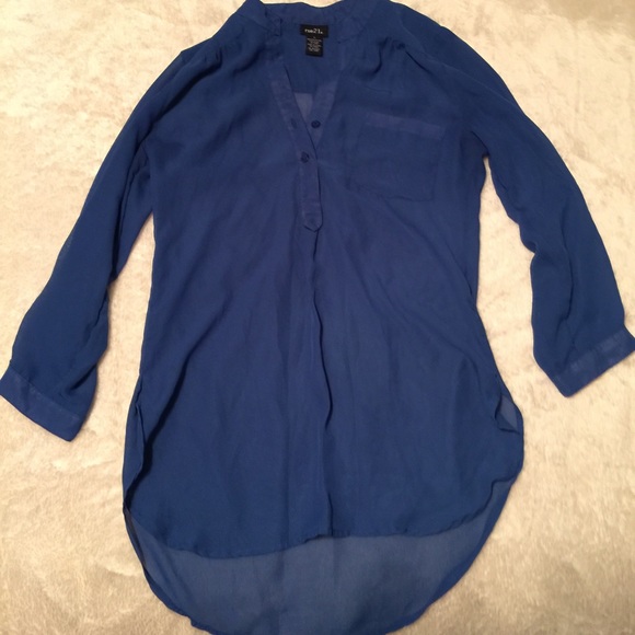 Blue blouse