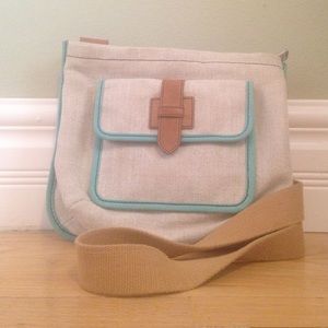 Tan Fossil Crossbody Bag
