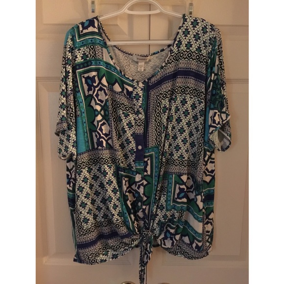 Colorful Patterned Top