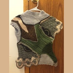 Anthropologie Rosie Neira In Flight Sweater Vest