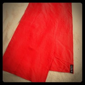 Vintage crinkle silk scarf