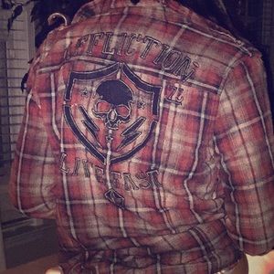 ❤️❤️Black Premium Flannel/ Plaid Jacket