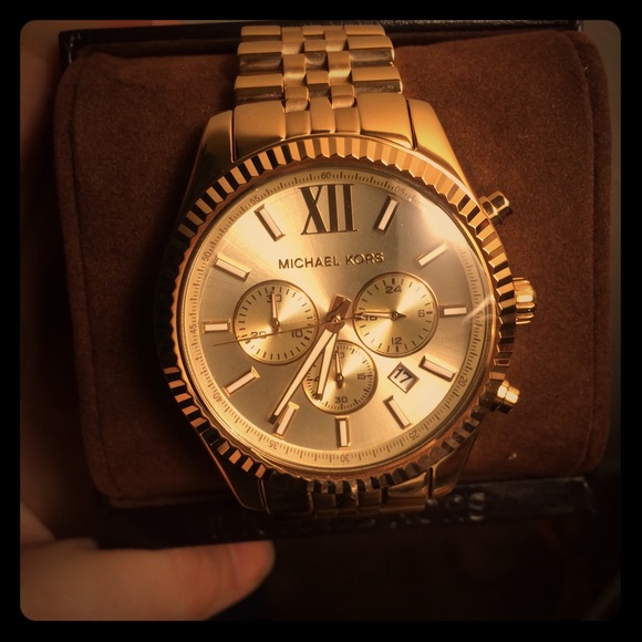 Men's Michael Kors Lexington Chronograph Watch