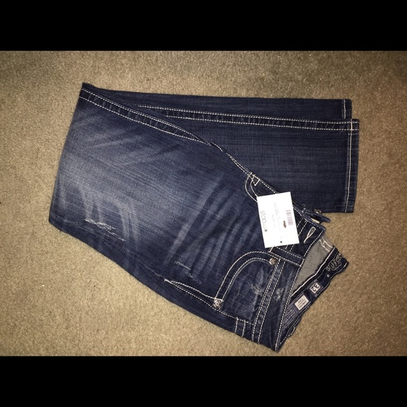 Embellished Miss Me Skinny Jeans