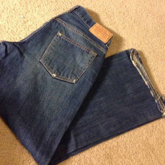 Men's A&F Abercrombie flare denim