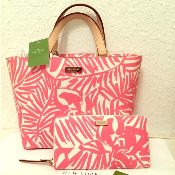 SOLD ~ KATE SPADE JUNO GRANT STREET TOTE & WALLET