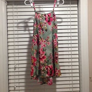 Floral spring dress
