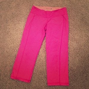 Pink Old Navy Active Capri Leggins