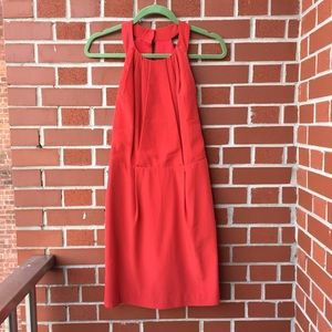 BCBG Backless Red Cocktail Dress