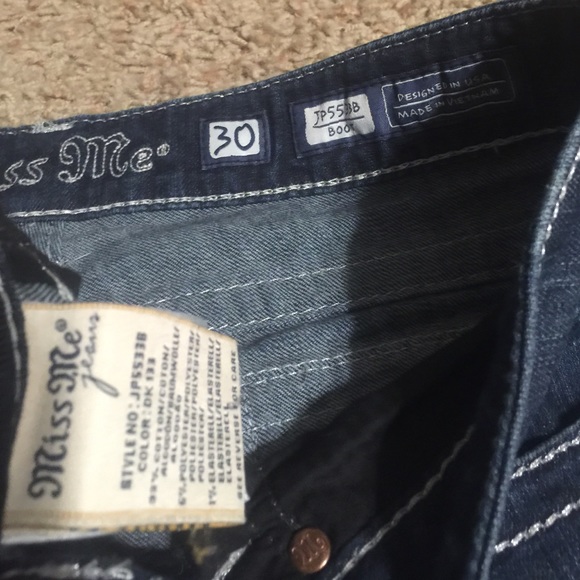 Gorgeous Sz 30 miss me Bootcut jeans - Picture 4 of 4