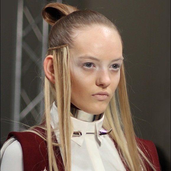 😱FINAL PRICE😱 Zeynep Tosun Ivory Silk Top