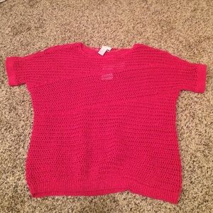 Mixed texture Lauren pul sweater