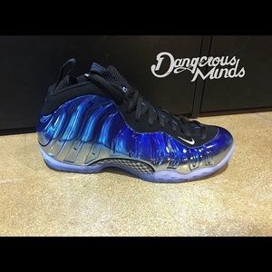 Nike Foamposite One Blue Mirror