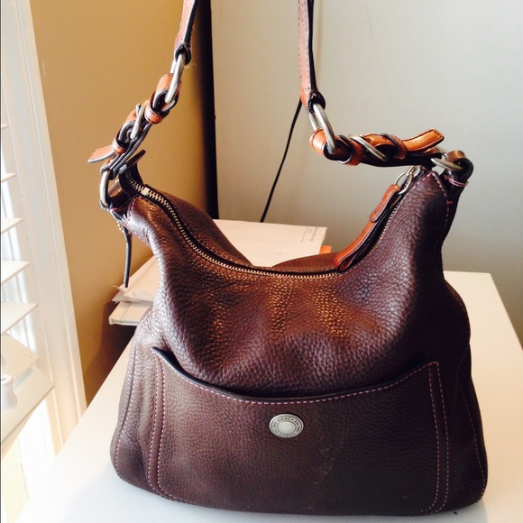 Coach leather bag