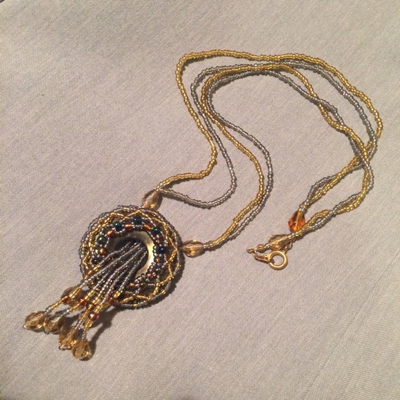 Handmade beaded necklace