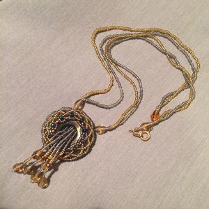 Handmade beaded necklace