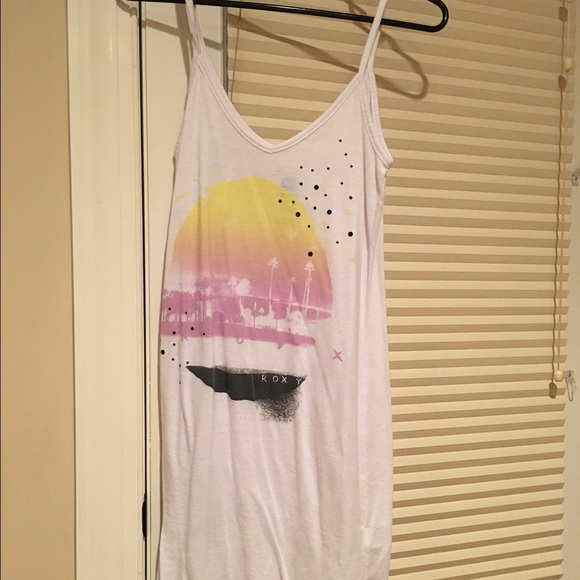 White Roxy sundress