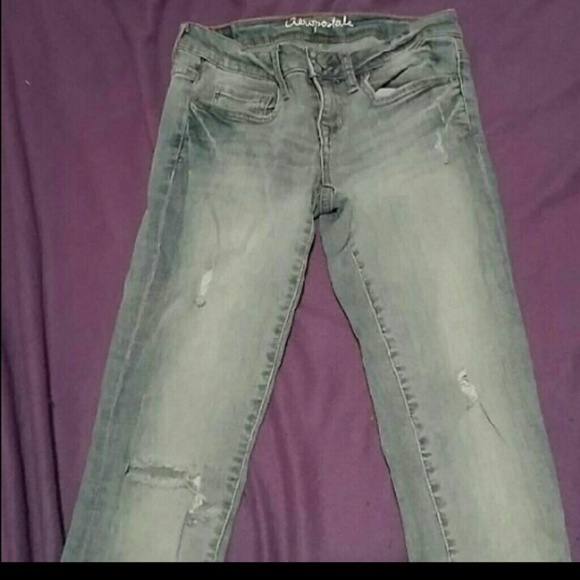 Distressed Jeans