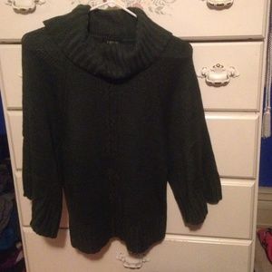 Green Oversized Sweater
