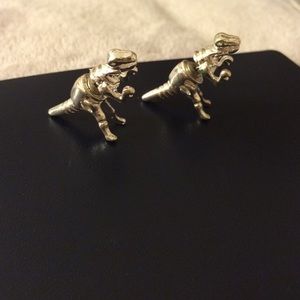 Dinosaur earrings