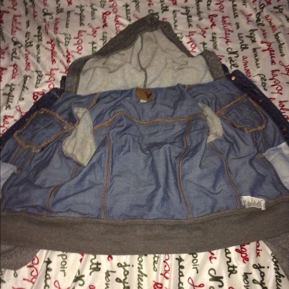 jean sweater jacket
