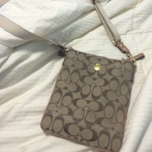 Coach cross body bag