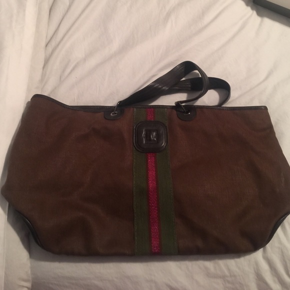 Real Longchamp tote bag, lined with zipper