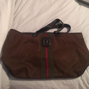 Real Longchamp tote bag, lined with zipper