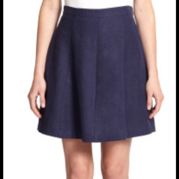 Joie Dresses & Skirts - Joie blue linen skirt SZ medium