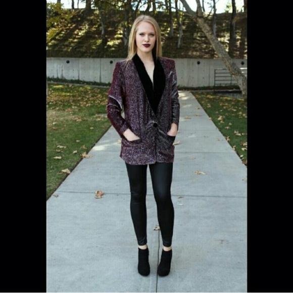 Vintage blazer metallic - Picture 2 of 4