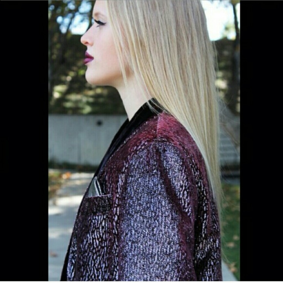 Vintage blazer metallic - Picture 3 of 4