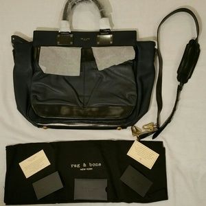 Rag & Bone LARGE pilot bag