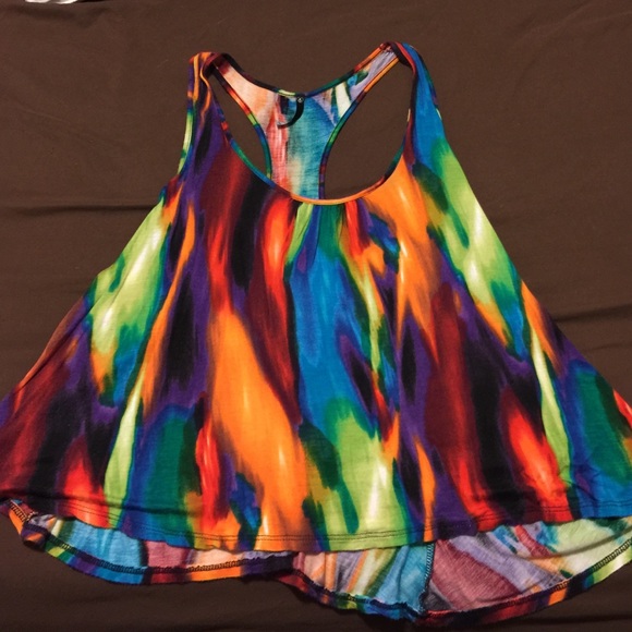Love Culture Multicolored Flowy Tank