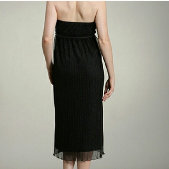 MOON COLLECTION Black Strapless Dress - Picture 2 of 3