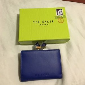SOLD ✖️✖️✖️Ted Baker blue Bifold wallet