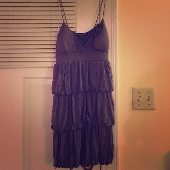Gray dress
