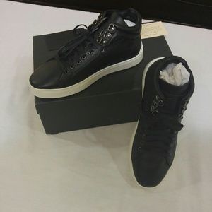 Rag & Bone Black High Top 37.5/ 7.5