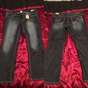 Maurice's Slim Boot cut size 16 short jeans